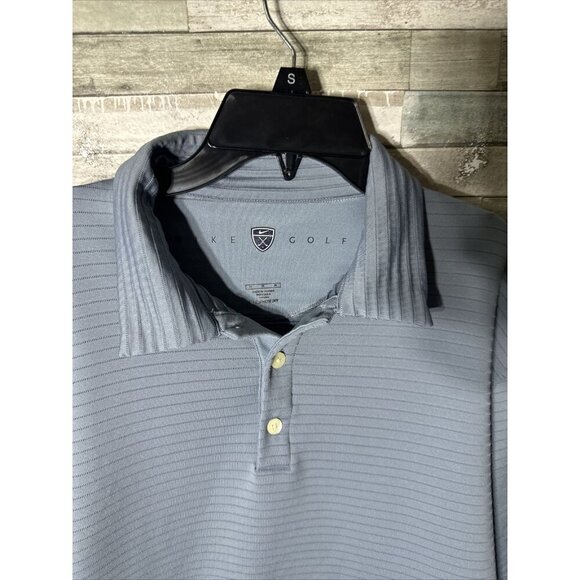 Men’s Nike Golf Polo Gray Size Medium - Picture 9 of 16